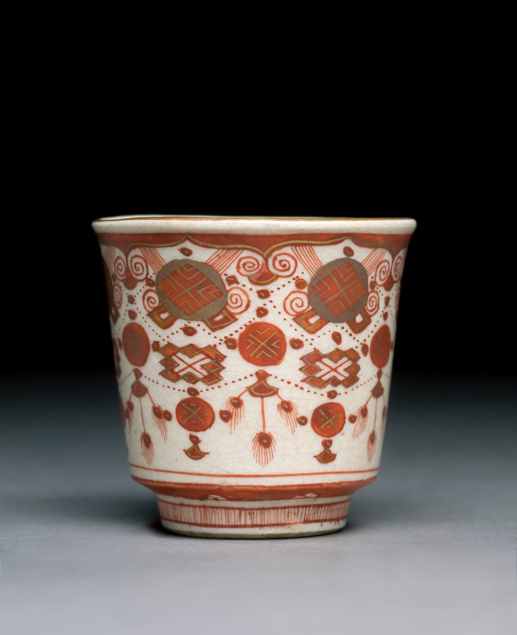 Cup, Kaga-provinsen, Meiji-eran (porslin) av Japanese School