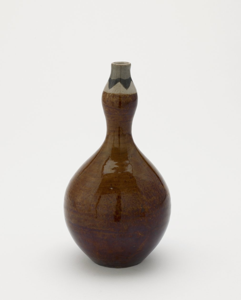Kalebassformad sakeflaska, Nagayo, Nagasaki-prefekturen, Edo-perioden, tidigt 1700- och tidigt 1800-tal (keramik) av Japanese School