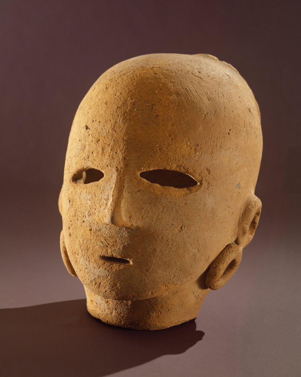 Kielelezo cha Haniwa, c.300-600 AD (terracotta)swed av Japanese School