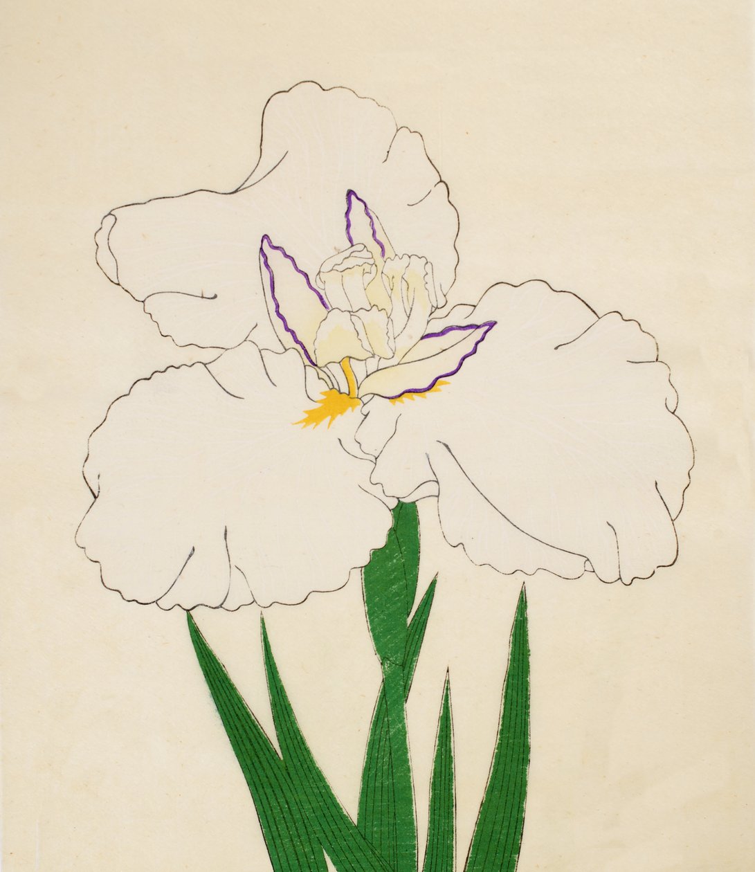 Hårfönster-med nr. 65, 1890 (Detta är DBock p Hayashi t) av Japanese School