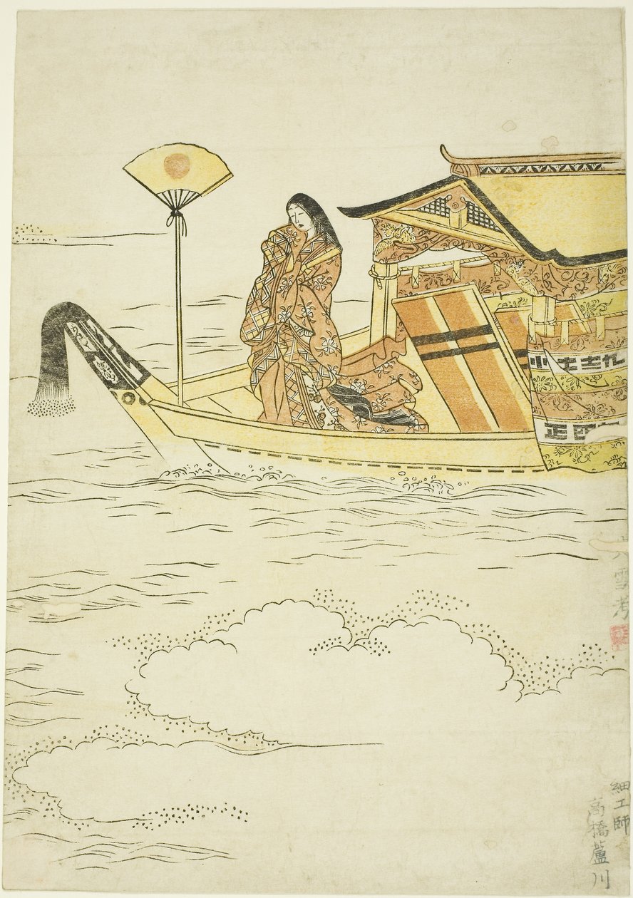 Lady Tamamushi av Japanese School