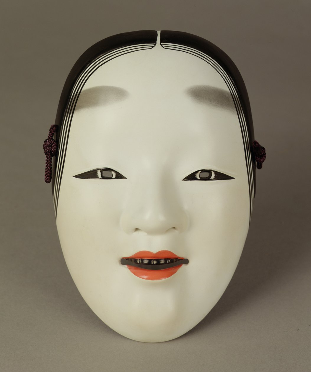 Noh teatermask av en ung kvinna, japansk av Japanese School