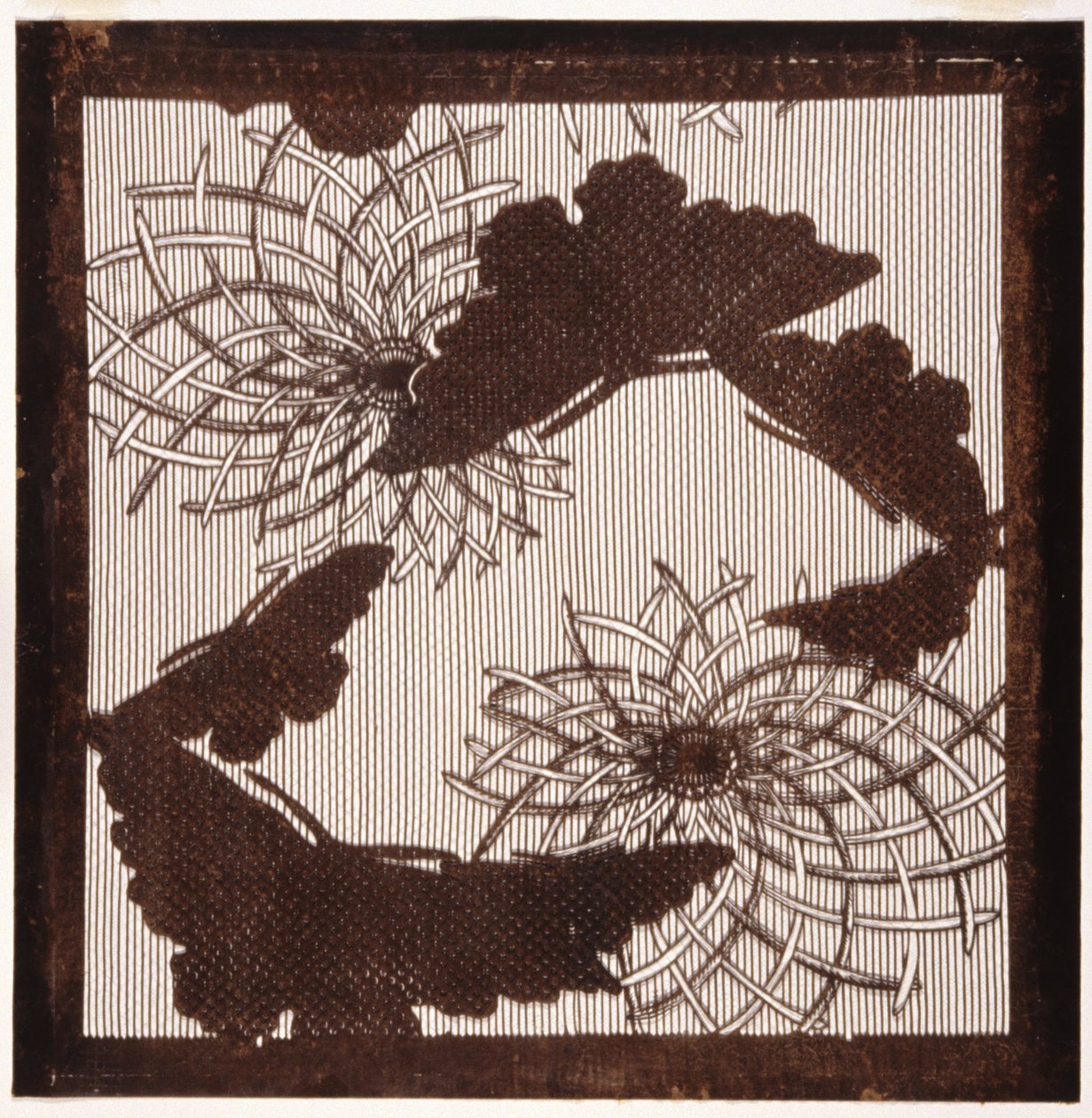 Stencil (papper) av Japanese School