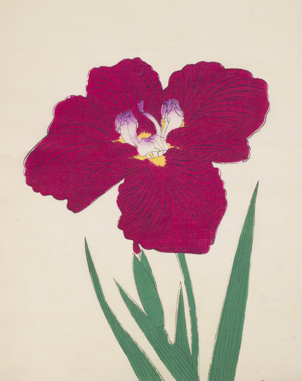 Tai-Hei-Raku, nr 18, 1890 (trätryck i färg) av Japanese School