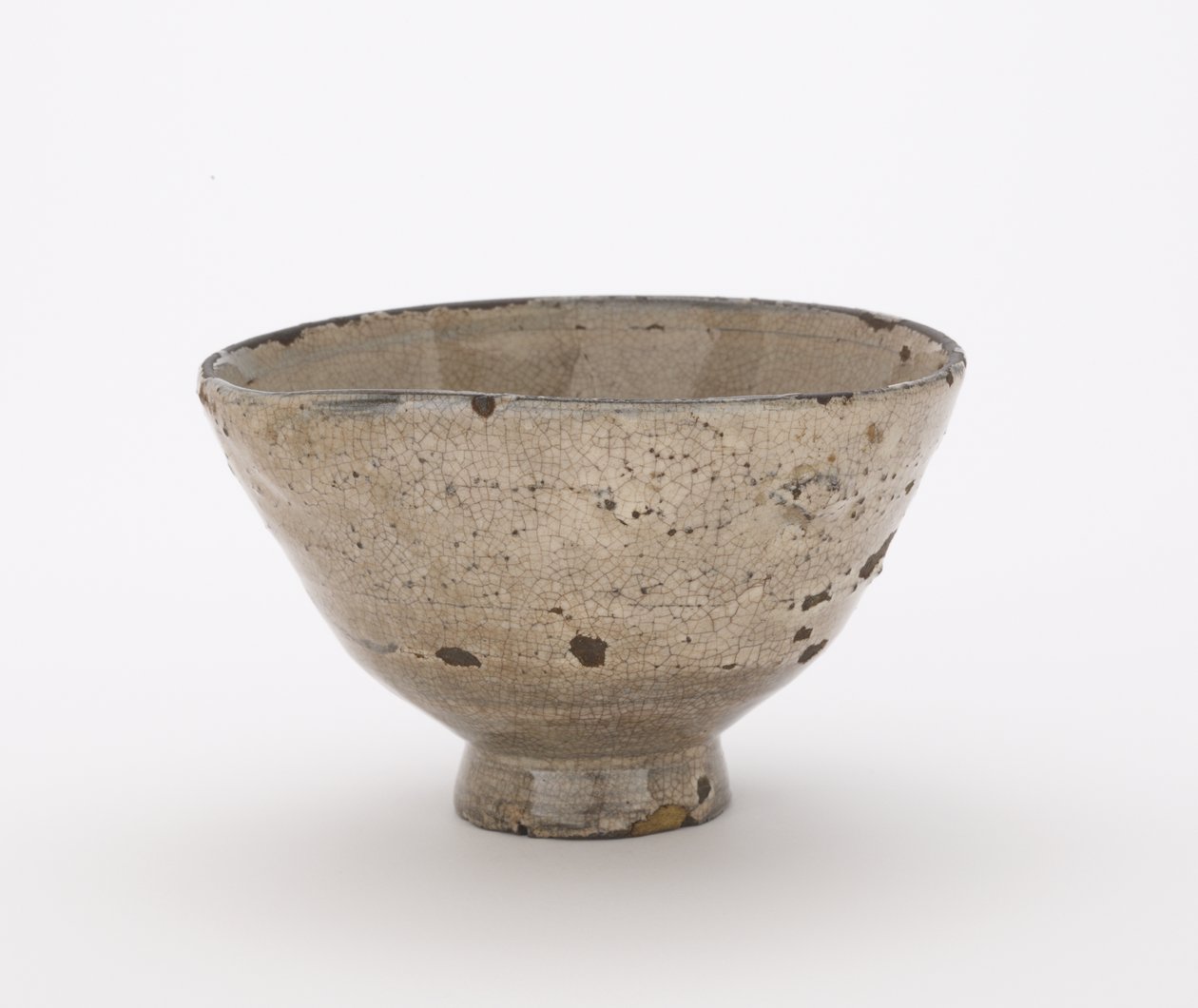 Teskål, eventuellt Hagi ware, Teskål (chawan) av Japanese School