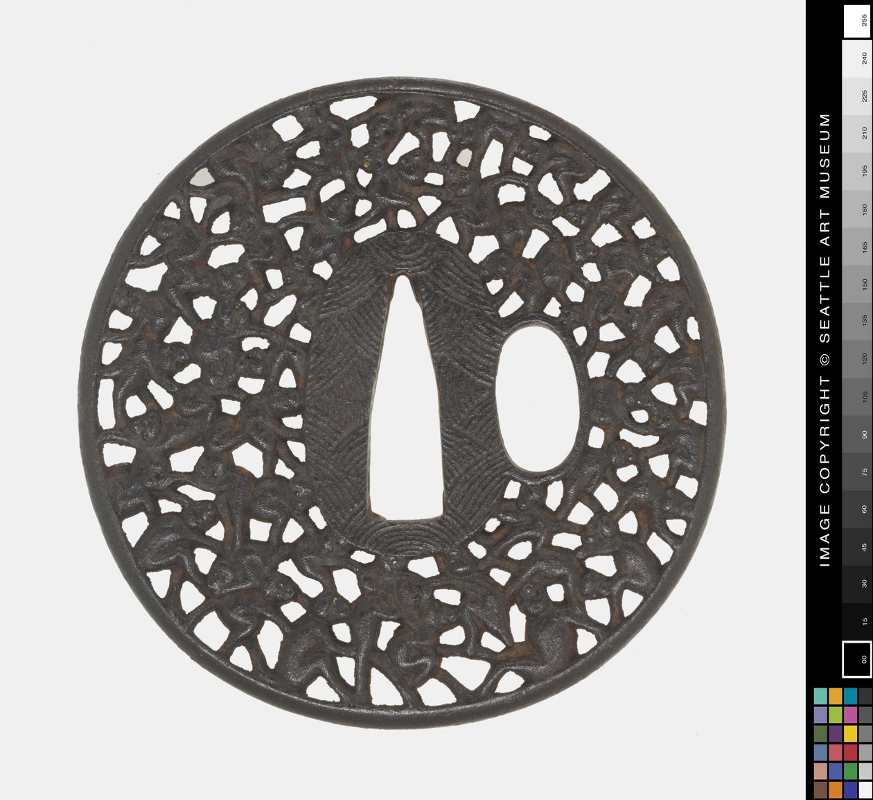 Tsuba: Hundra apor av Japanese School