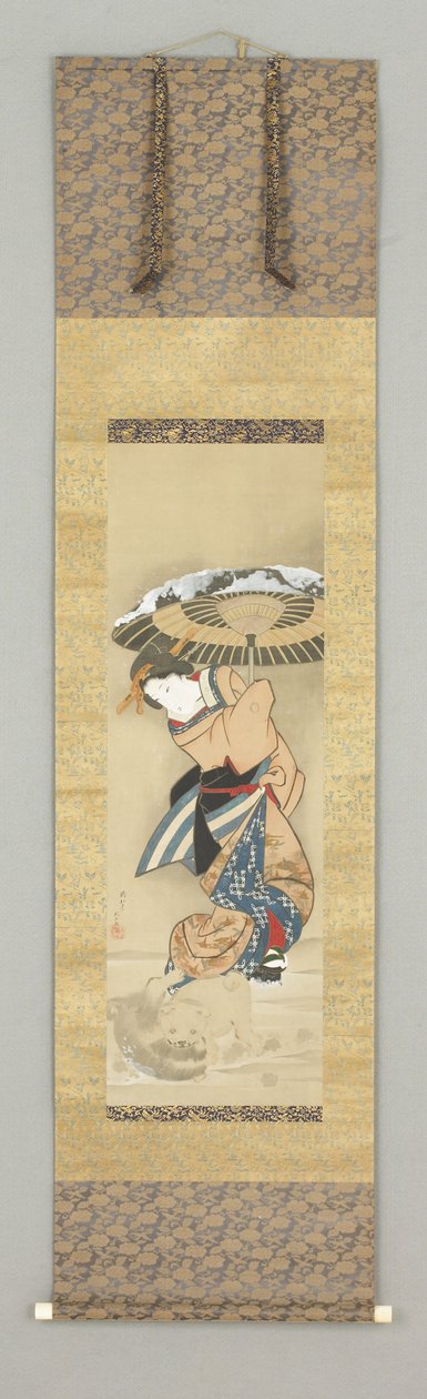 Ukiyo-bild av Japanese School