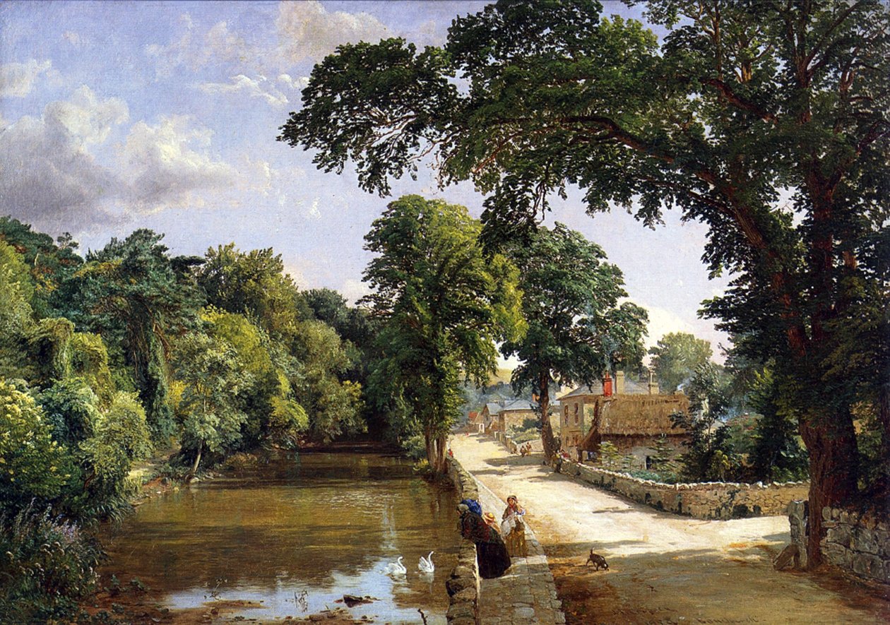 Bonchurch, Isle of Wight, 1859 av Jasper Francis Cropsey