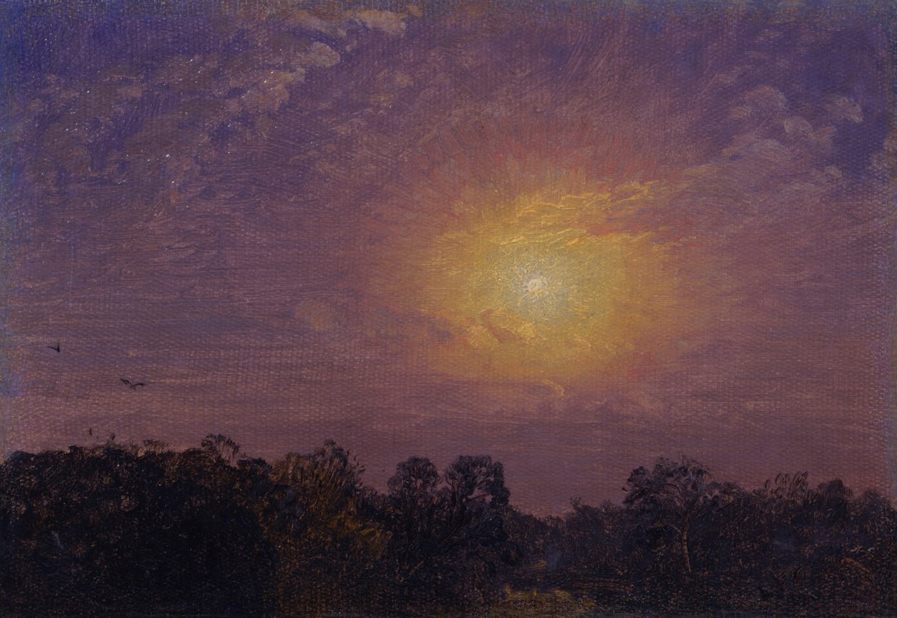 Afton, 1859 av Jasper Francis Cropsey