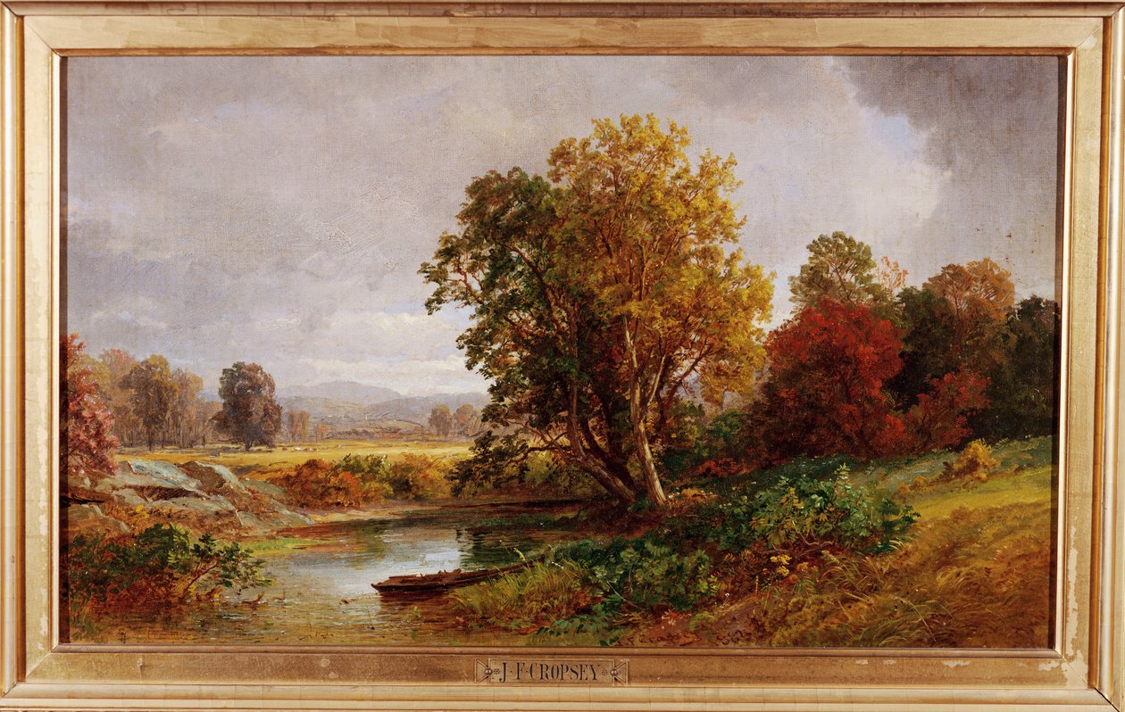 Höstlandskap, 1882 av Jasper Francis Cropsey