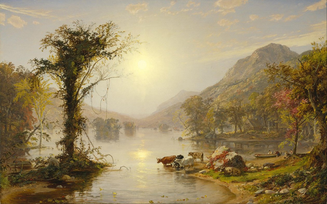 Höst vid Greenwood Lake av Jasper Francis Cropsey