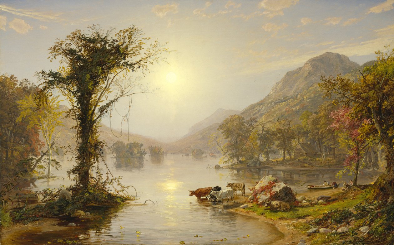 Höst på Greenwood Lake, 1861 av Jasper Francis Cropsey