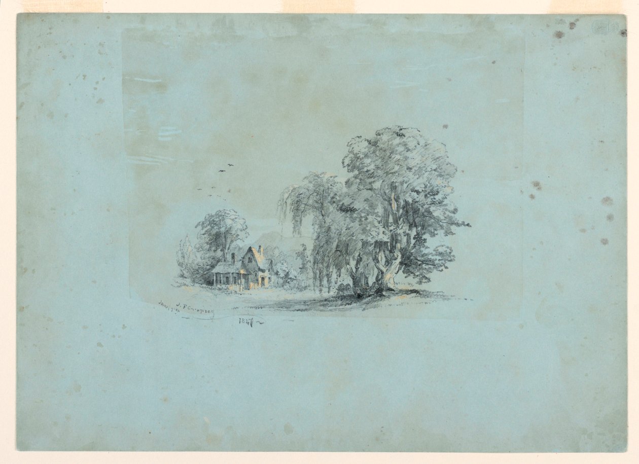Country Scen av Jasper Francis Cropsey