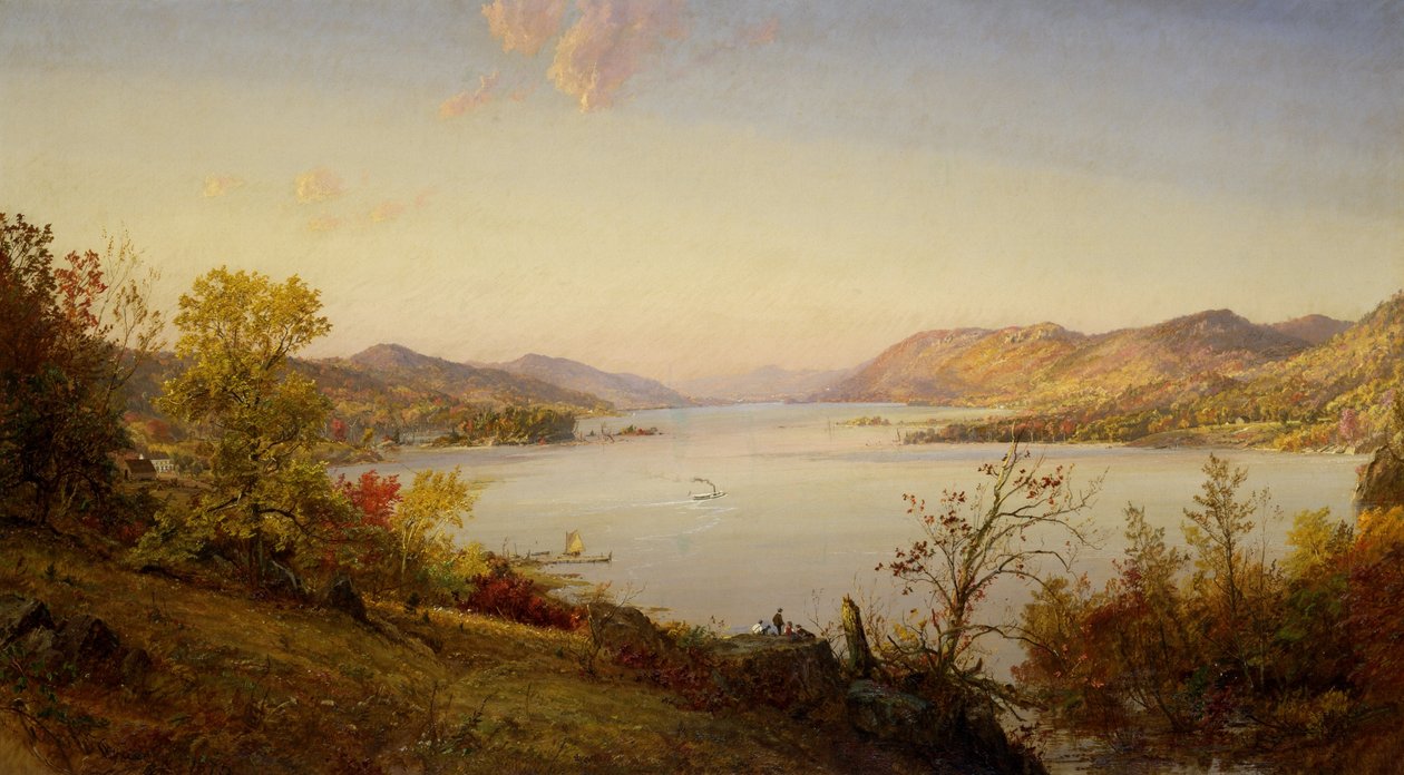 Greenwood Lake av Jasper Francis Cropsey