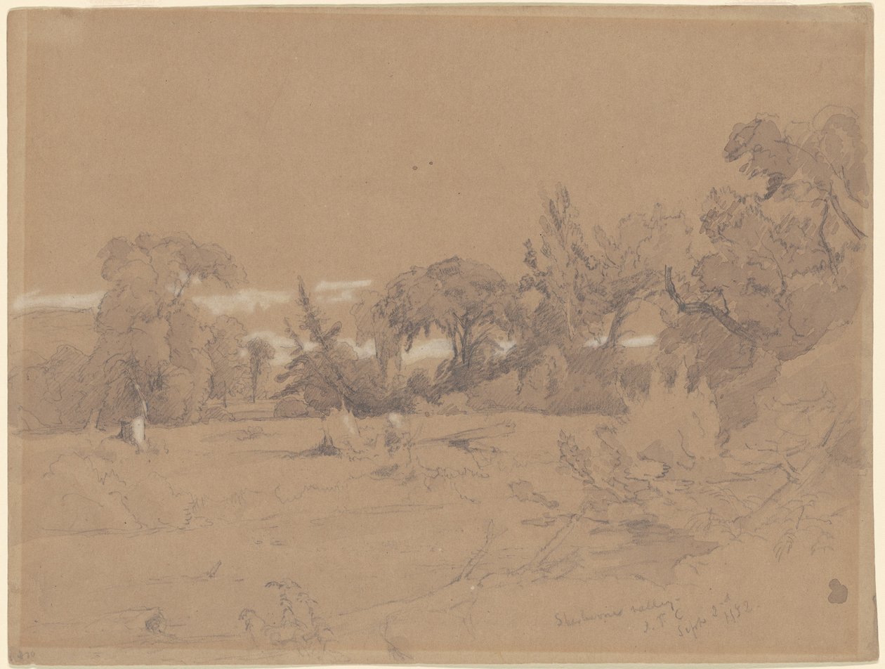 Sherberne Valley av Jasper Francis Cropsey