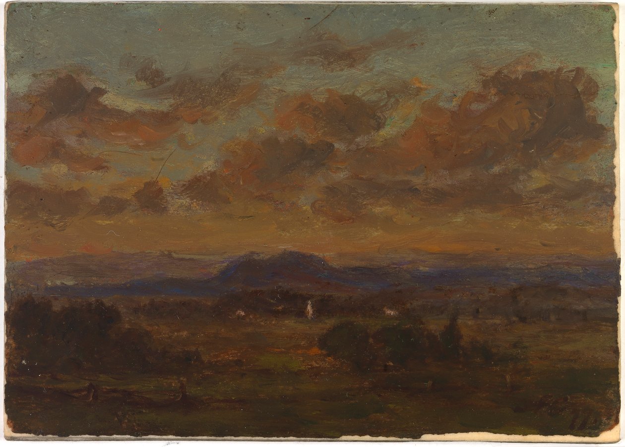Utan titel, 1877. av Jasper Francis Cropsey