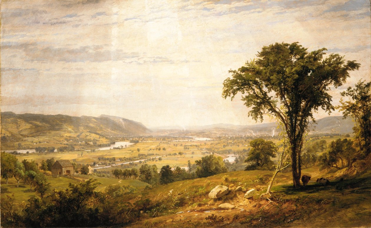 Wyoming Valley, Pennsylvania av Jasper Francis Cropsey