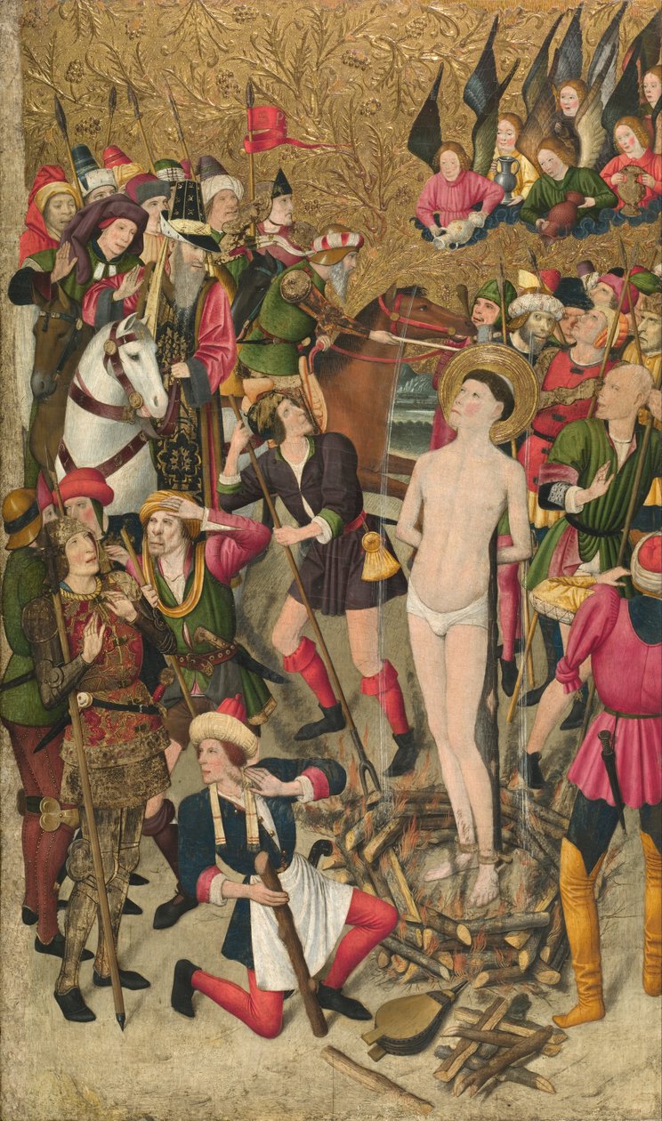 Saint Vincent på staven av Jaume Huguet