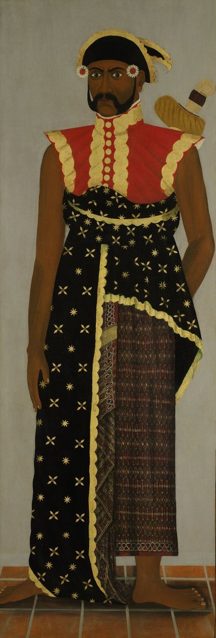 Javanesisk hovtjänsteman, c.1820-70 av Javanese School