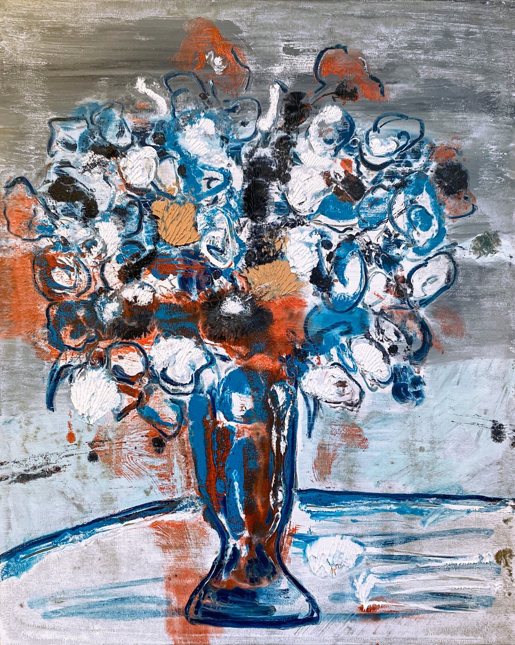 Fleur De Sel No. 11 Hazy Shade Of Winter, 2021 (olja på duk) av Jay Batlle
