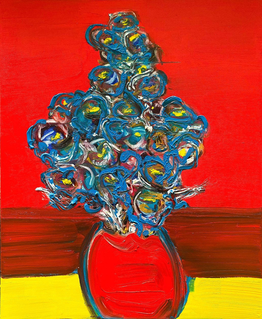 Fleur De Sel No. 2 An Answer To An Inquiry, 2021 (olja på duk) av Jay Batlle