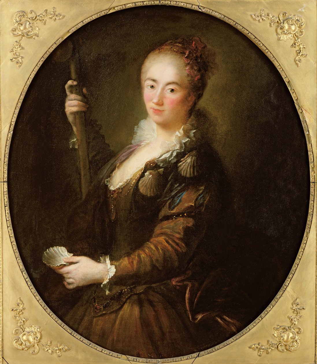 Porträtt av en pilgrim av Jean Alexis Grimou