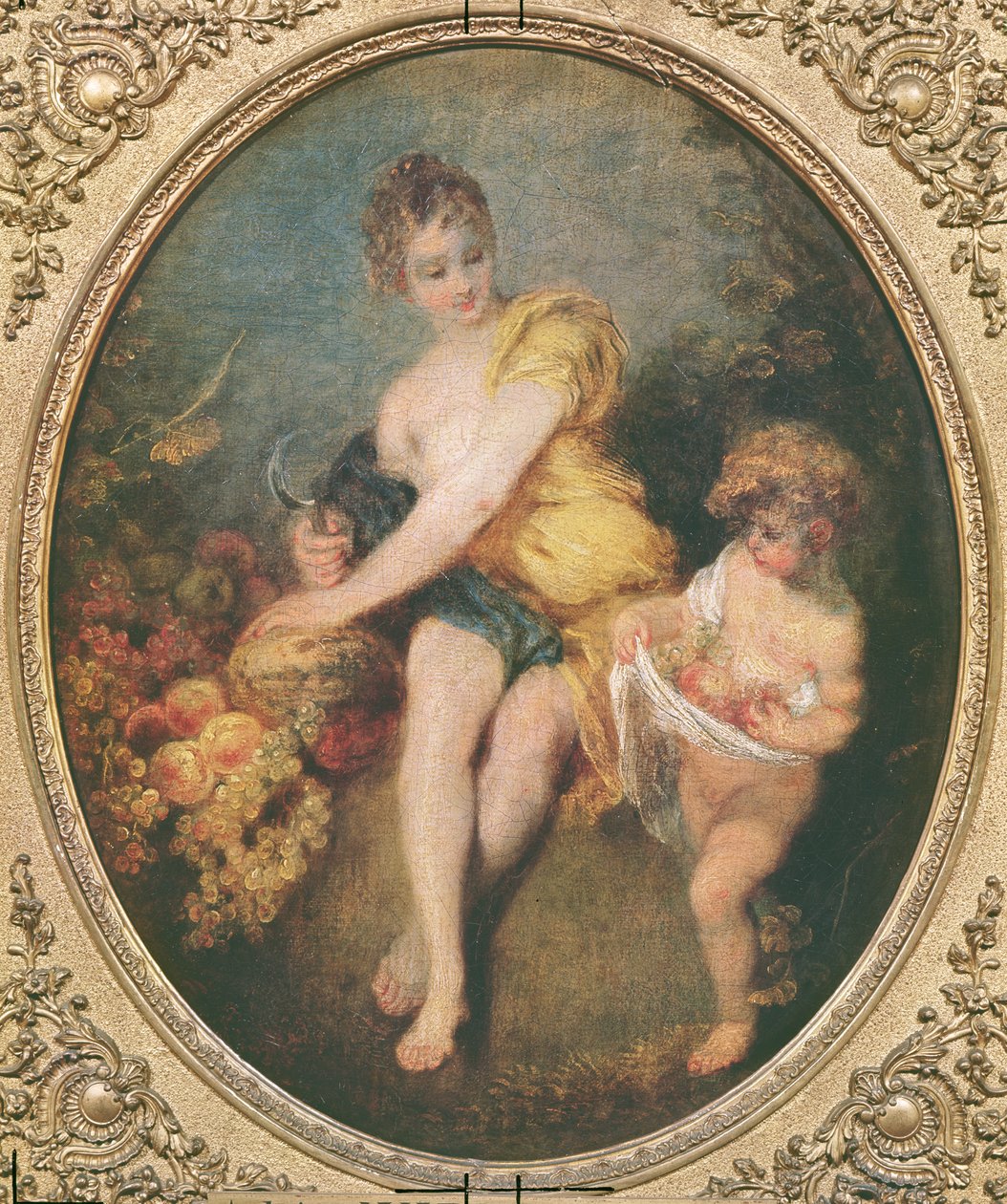 Hösten, c.1716 av Jean Antoine Watteau