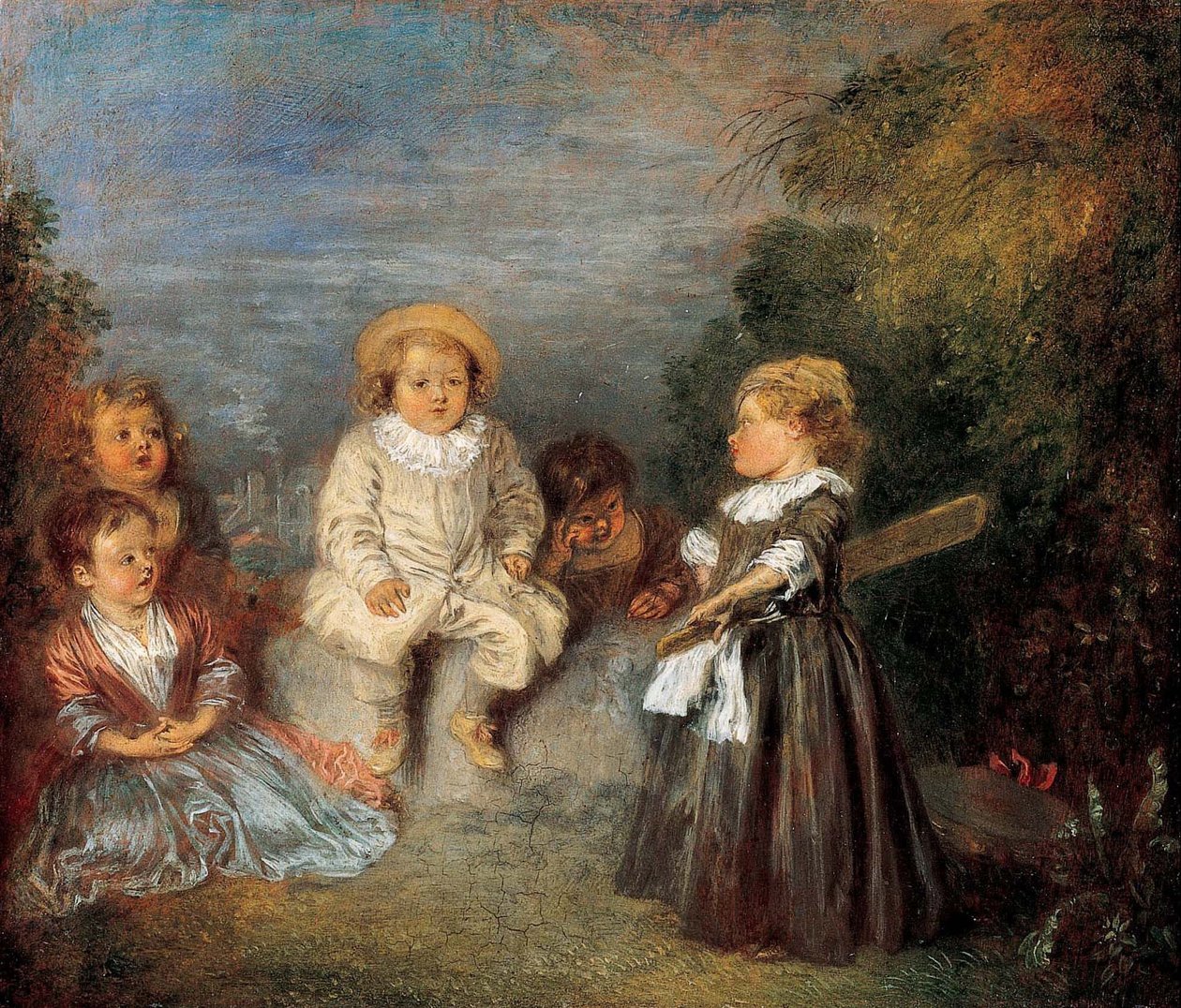 Heureux ålder! Ålder för (Happy Age! Golden Age) av Jean Antoine Watteau