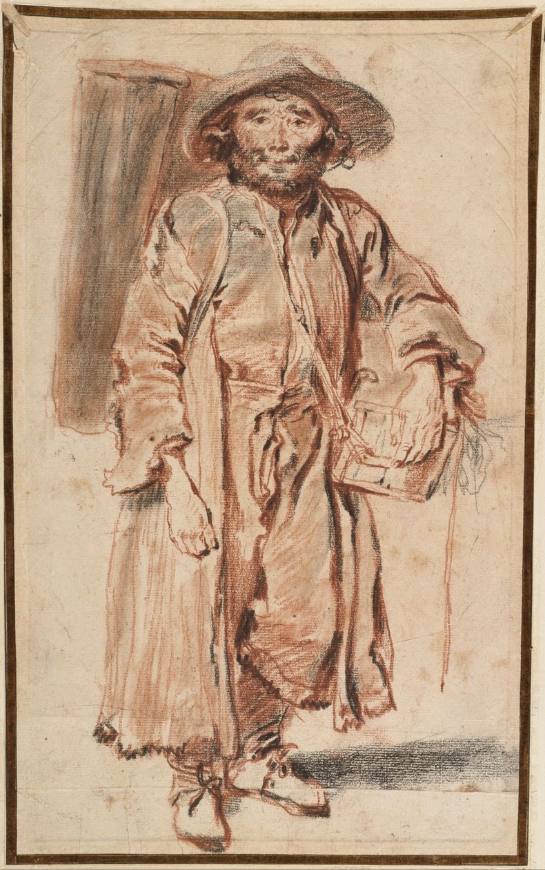 Gamla Savoyarden av Jean Antoine Watteau