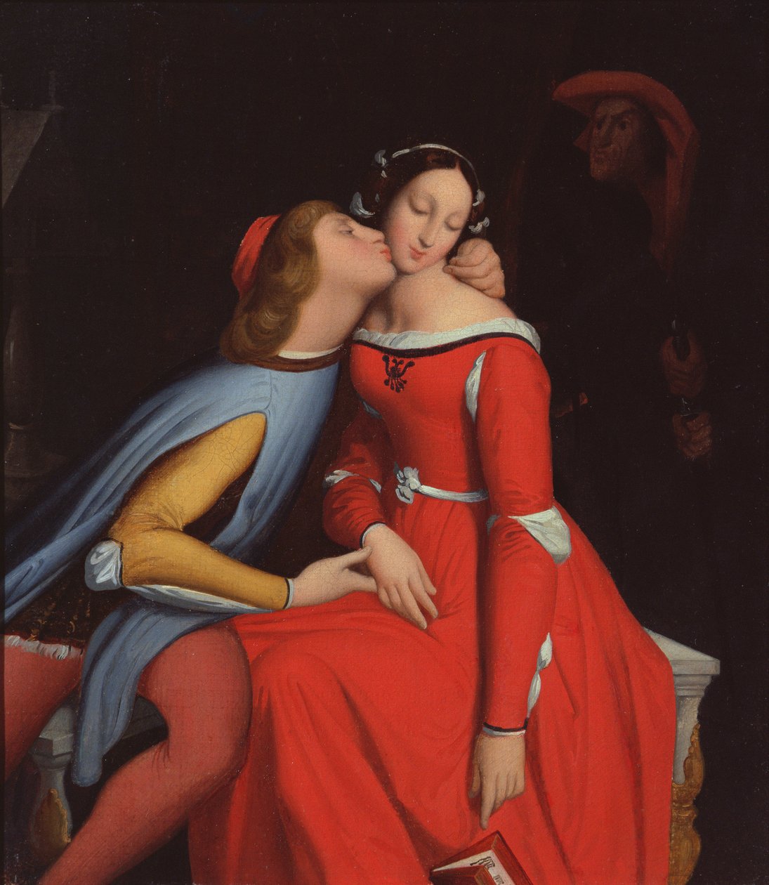 Francesca da Rimini och Paolo Malatesta, 1819 av Jean Auguste Dominique Ingres
