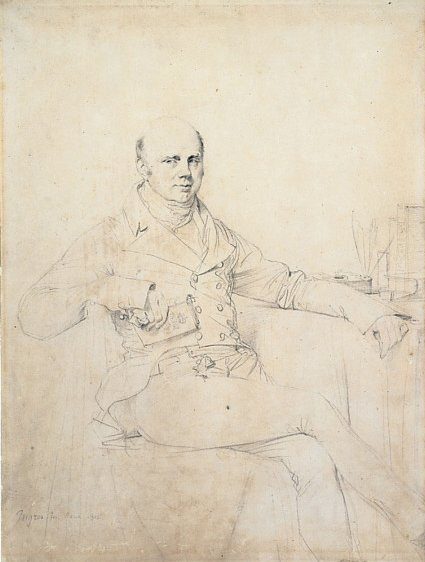 John Russell, Sixth Duke of Bedford av Jean Auguste Dominique Ingres