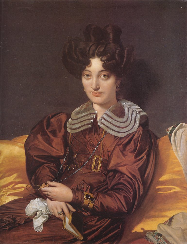 Madame Marie Marcotte  av Jean Auguste Dominique Ingres