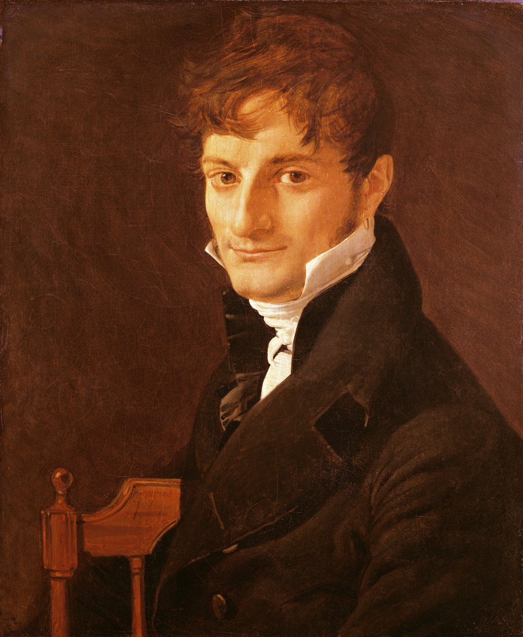 Porträtt av Belv èze-Foulon, konstnärens vän, 1805 av Jean Auguste Dominique Ingres