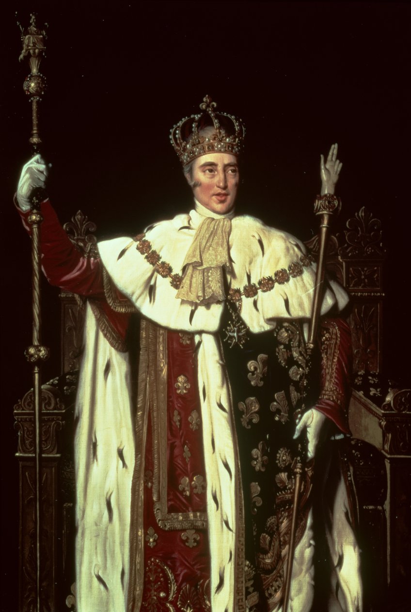 Porträtt av Karl X av Frankrike, 1829 (detalj av 59967) av Jean Auguste Dominique Ingres