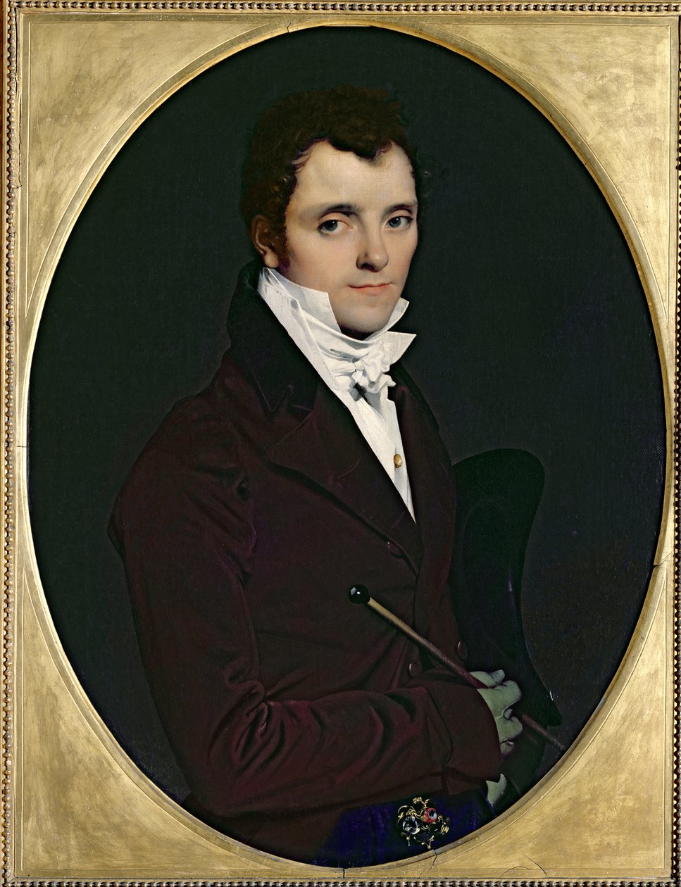 Porträtt av Edme Bochet (1783-1871), 1811 av Jean Auguste Dominique Ingres