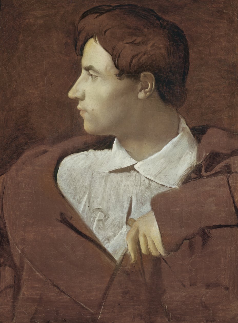 Porträtt av Jean-Baptiste Desdeban (1781-1833) ca 1810 av Jean Auguste Dominique Ingres