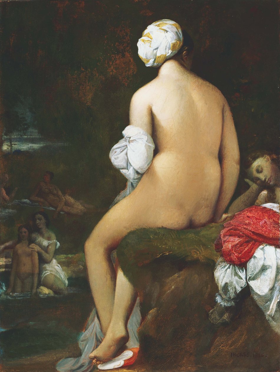 The Small Bather av Jean Auguste Dominique Ingres