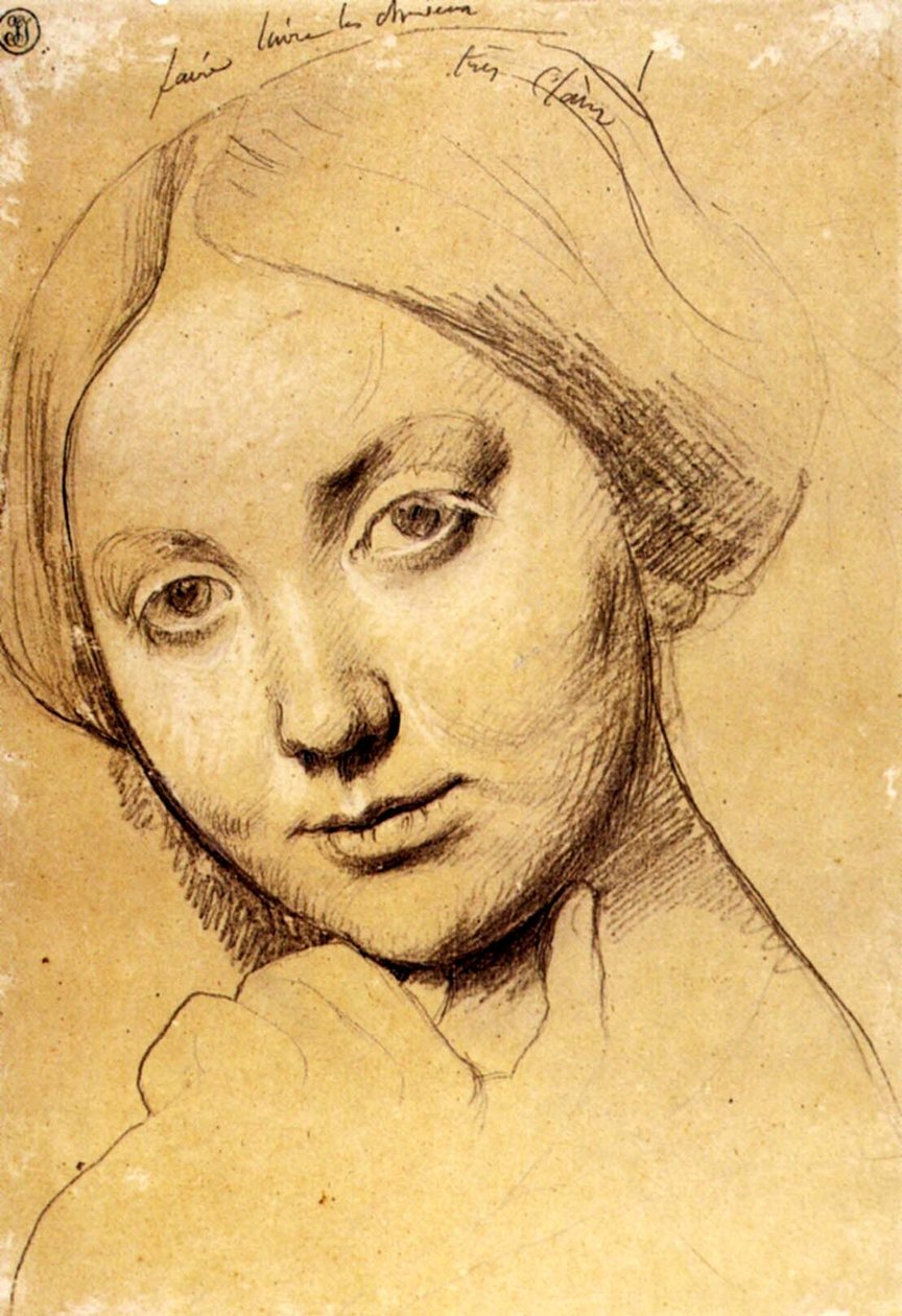 Vicomtess Othenin dHaussonville av Jean Auguste Dominique Ingres