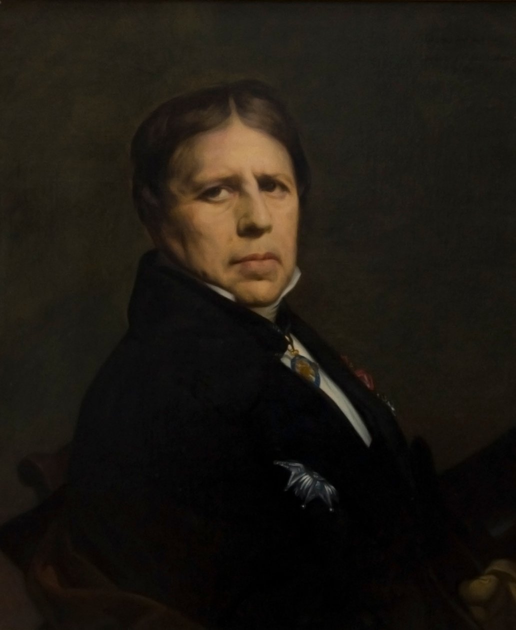 Zelfportret  av Jean Auguste Dominique Ingres