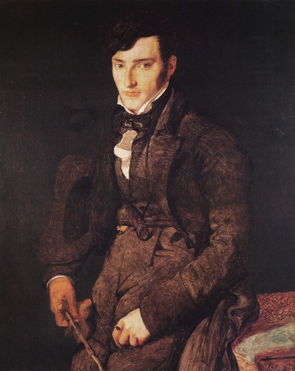 portrait de Jean-Francois Gilibert av Jean Auguste Dominique Ingres
