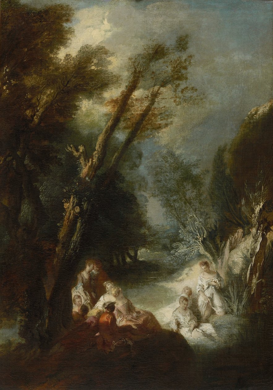 Badfirma av Jean Baptist Pater