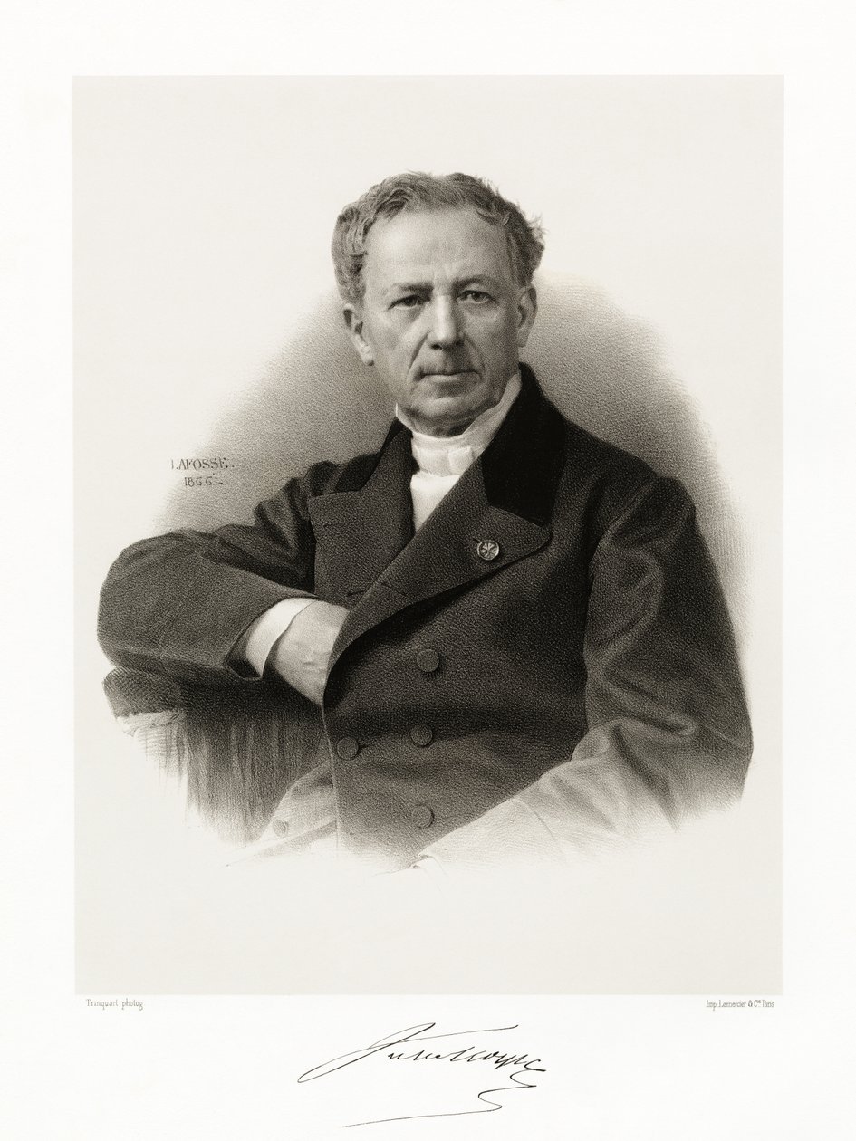 Jules Germain Cloquet, 1865-66 av Jean Baptiste Adolphe Lafosse