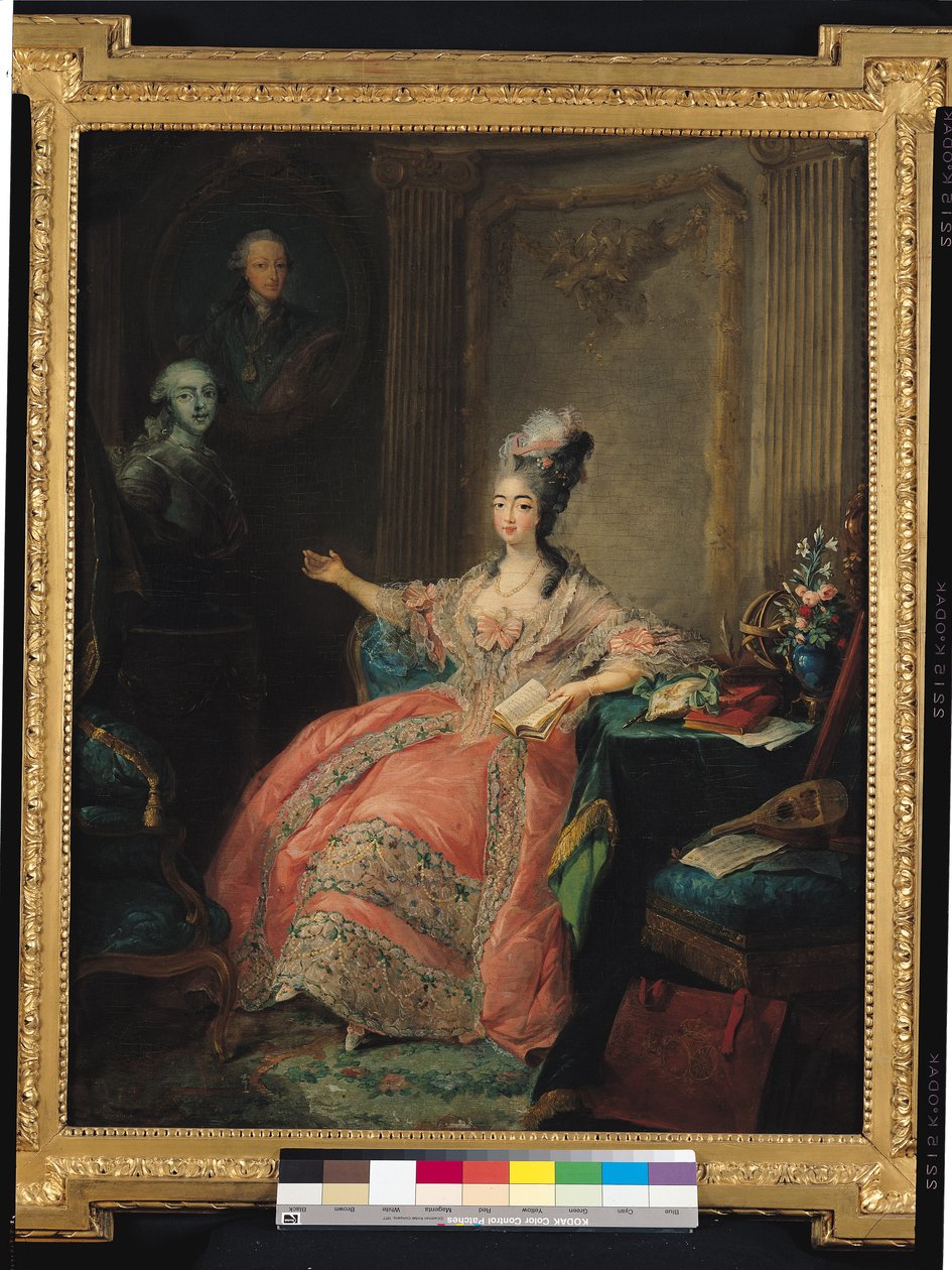 Louise Marie Josephine o Savoy, Countess o Provence (1753-1810), 1775 swed av Jean Baptiste Andre Gautier D