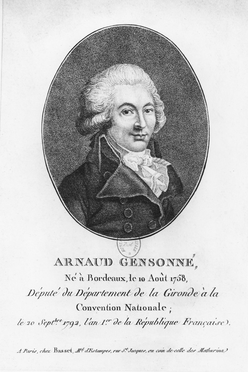 Arnaud Gensonne av Jean-Baptiste Antoine Guibert