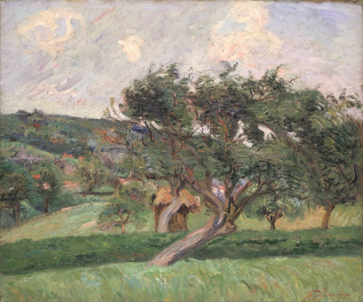 Landskap vid Damiette, c.1890 av Jean Baptiste Armand Guillaumin
