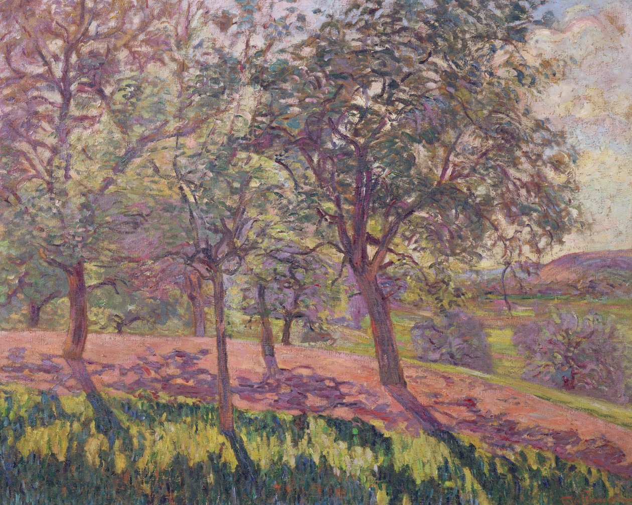 Saint Cherons område, våren, ca 1886 av Jean Baptiste Armand Guillaumin