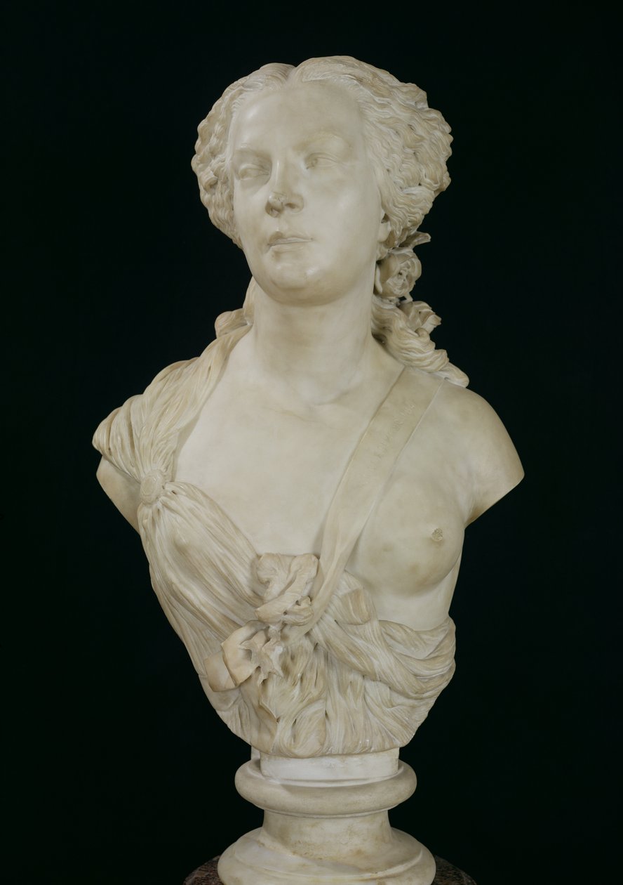 Byst av Madame Sabatier, 1847 (marmor) av Jean Baptiste Auguste Clesinger