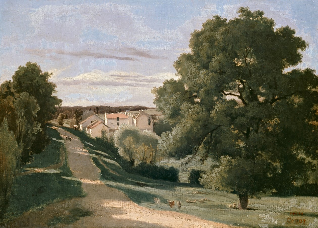Landskap: Le Petit Charville, nära Ville d