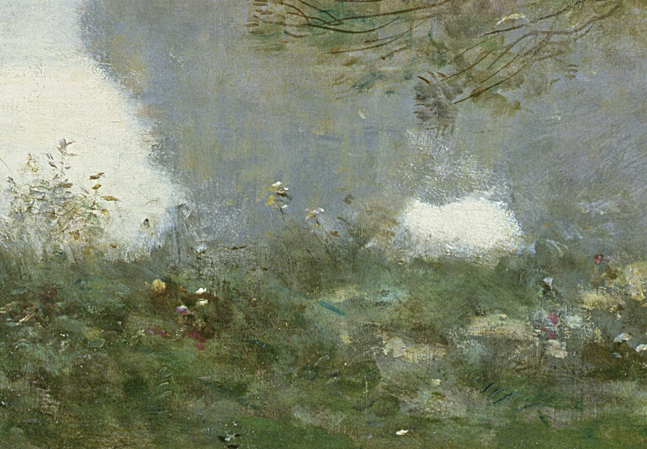 Souvenir de Mortefontaine, 1864 (maelezo ya 205425)swed av Jean Baptiste Camille Corot