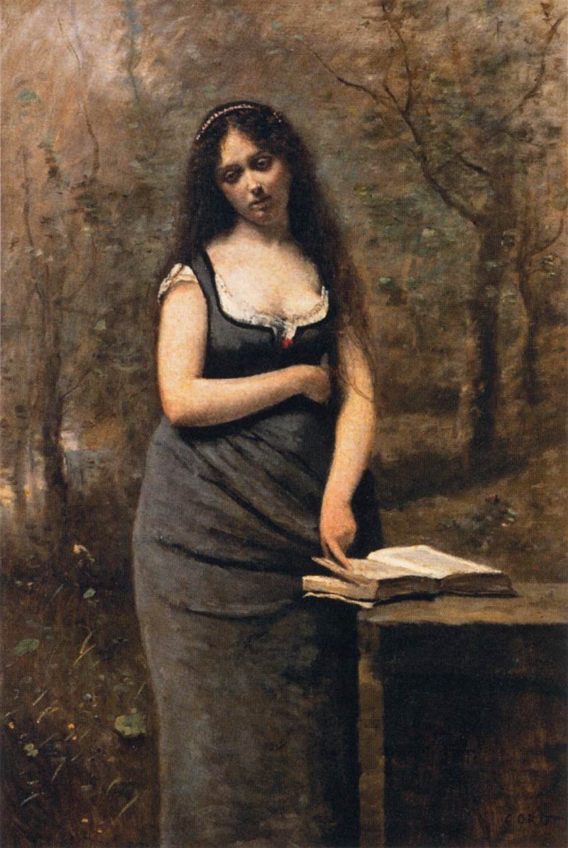 Valléda av Jean Baptiste Camille Corot